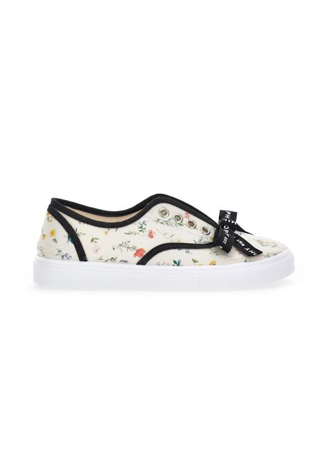 Sneakers con stampa floreale PHILOSOPHY KIDS | I8G006 77130084